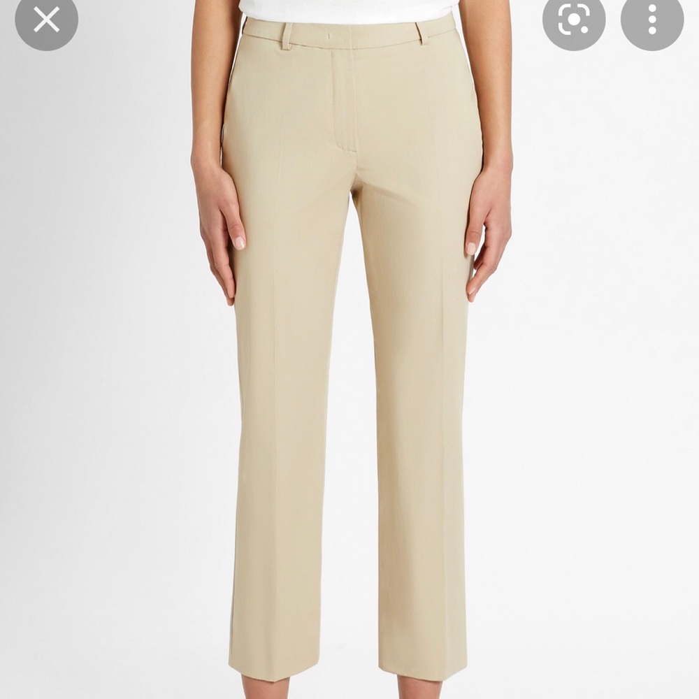 ❌ ❌ ❌ NWOT Max Mara Weekend Osella Cotton Blend Cigarette Trousers - Picture 1 of 10
